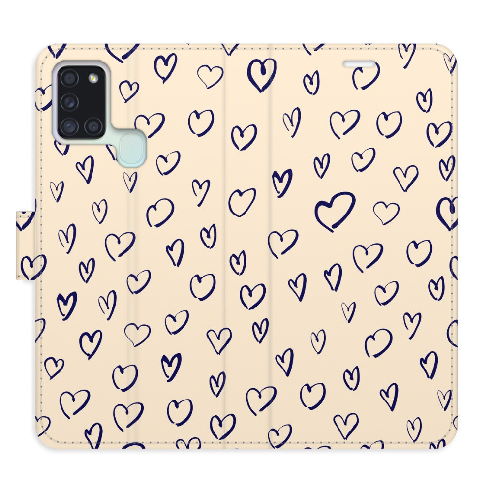 Flipové puzdro iSaprio - Heart Light 02 - Samsung Galaxy A21s