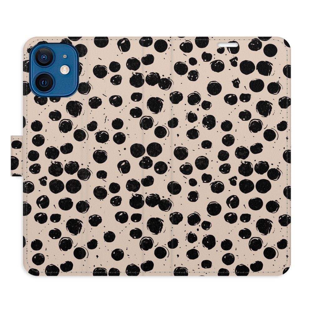 Flipové puzdro iSaprio - Dotted 02 - iPhone 12 mini