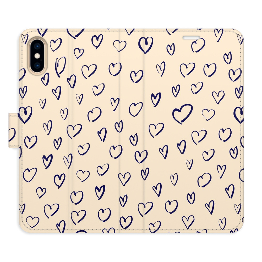 Flipové puzdro iSaprio - Heart Light 02 - iPhone X/XS