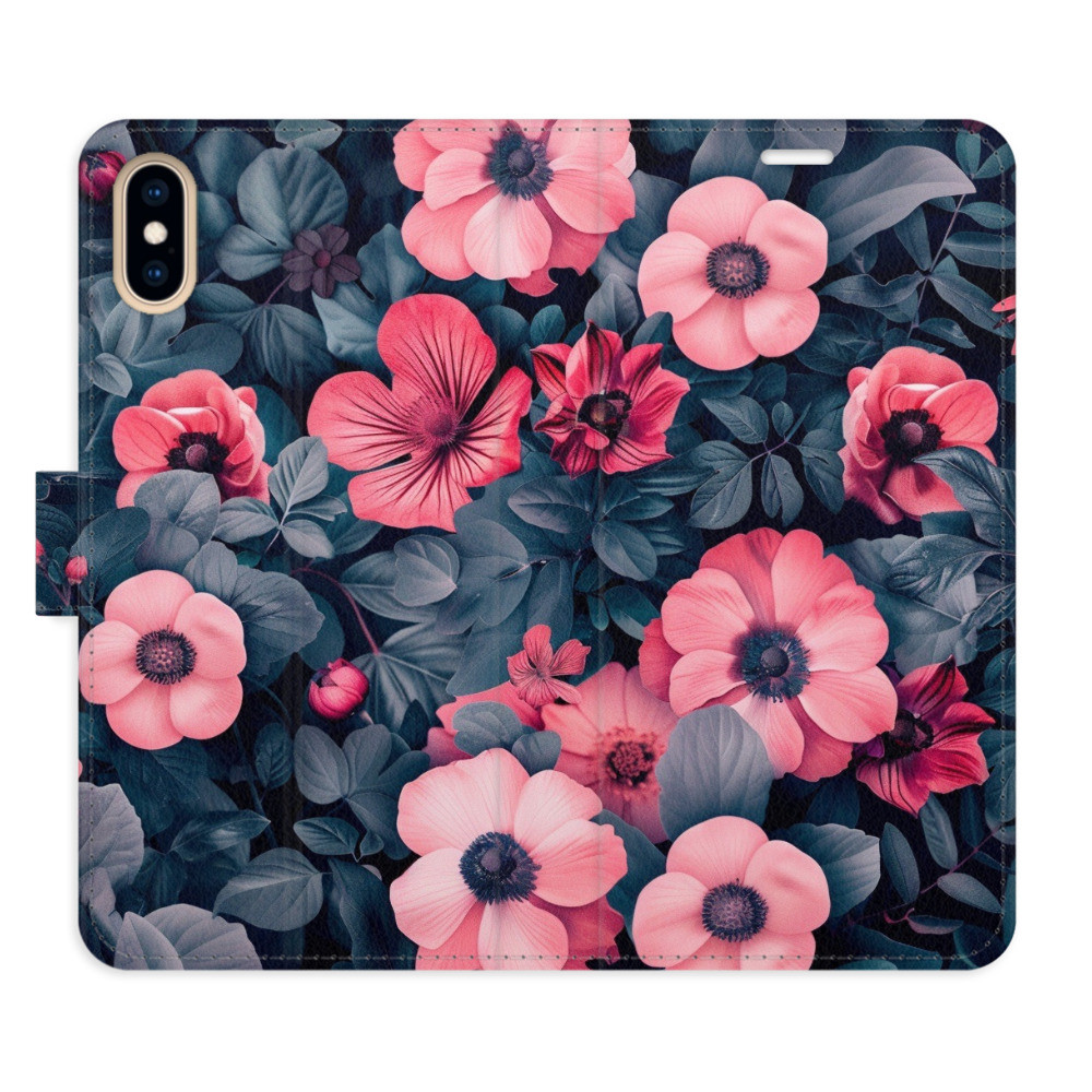 Flipové puzdro iSaprio - Blossom Harmony - iPhone X/XS