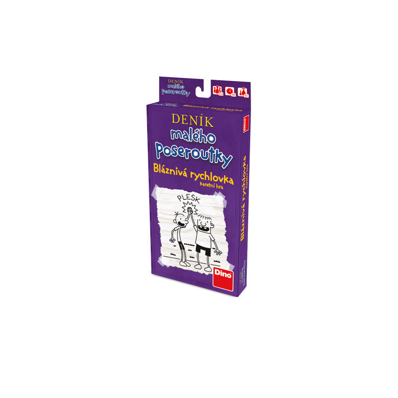DINOTOYS - Denník malého poserútky – Bláznivá rýchlovka