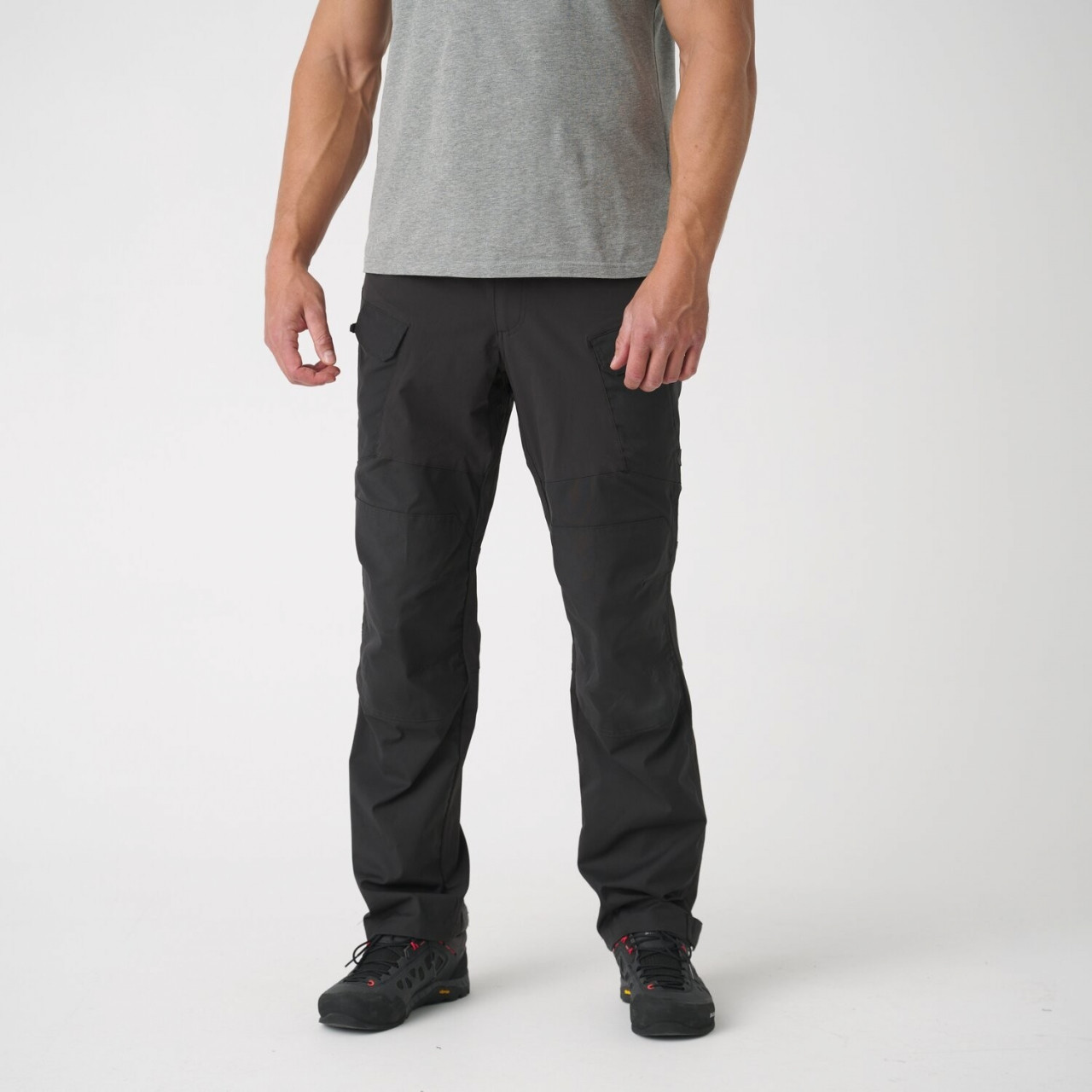 Nohavice Helikon Hybrid Outback Pants Duracanvas - tmavo sivé, M