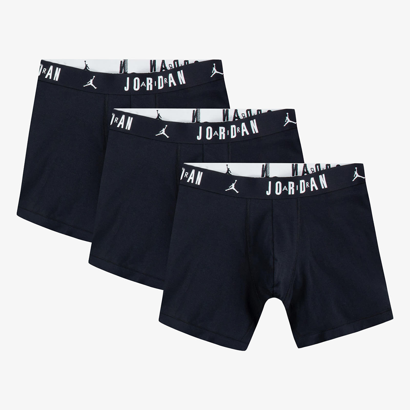 Jordan Flight Cotton Core 3-Pack Boxer Brief Black XXL