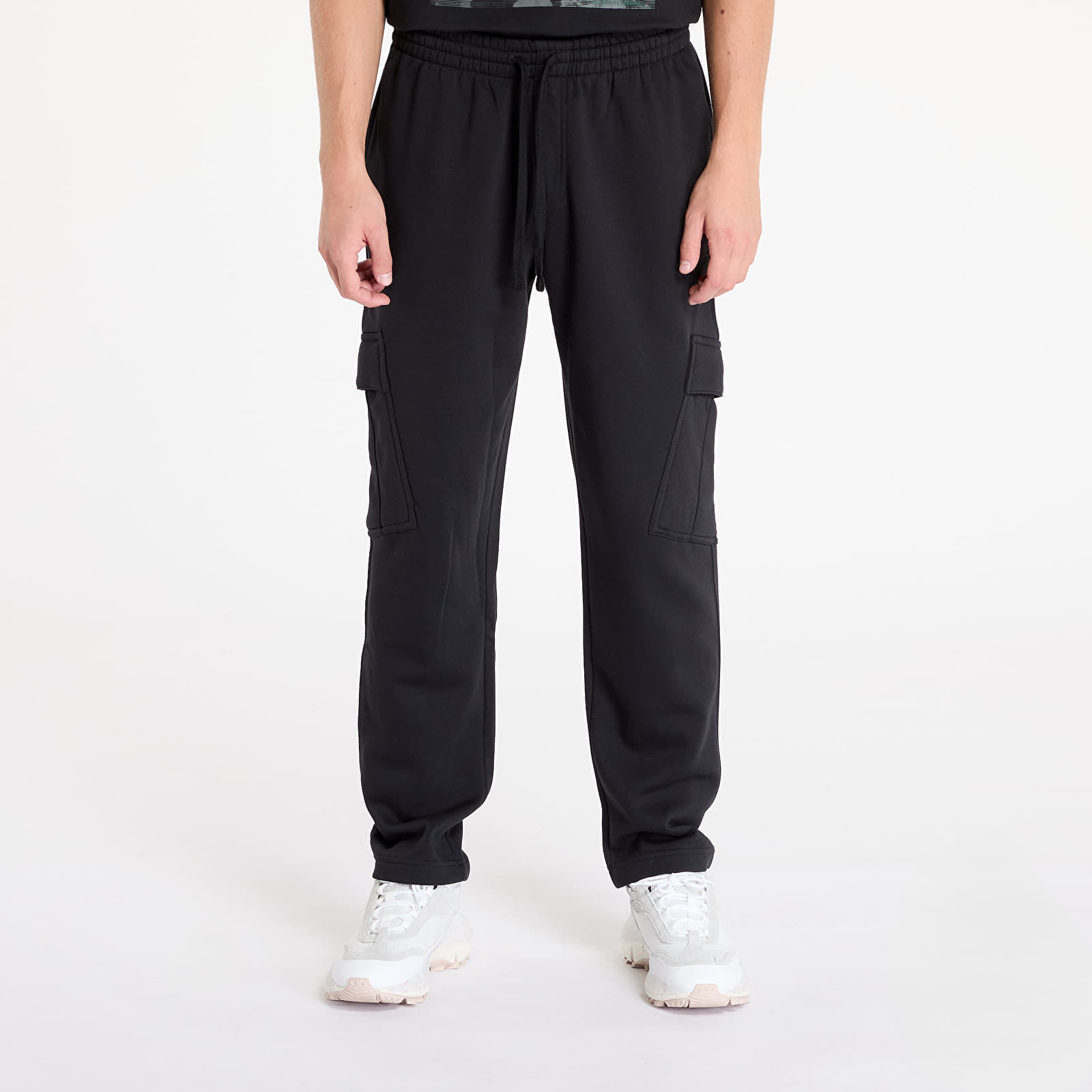 Kalhoty Reebok Classics Team Tradition Knit Cargo Pants UNISEX Black M