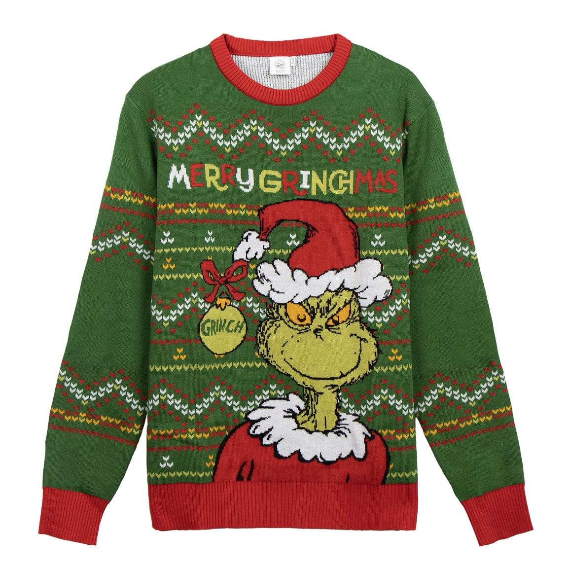 KNITTED JERSEY CHRISTMAS THE GRINCH