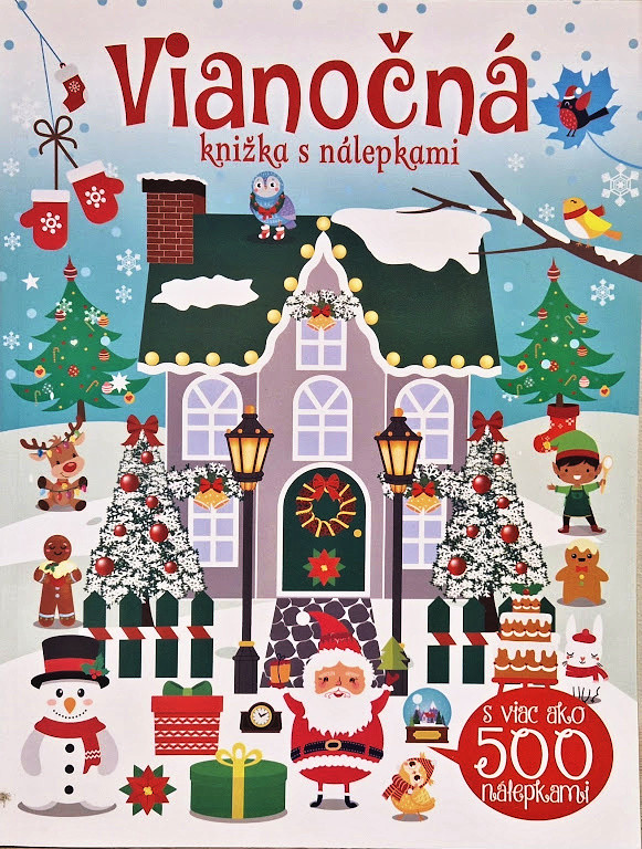 Vianočná knižka s nálepkami