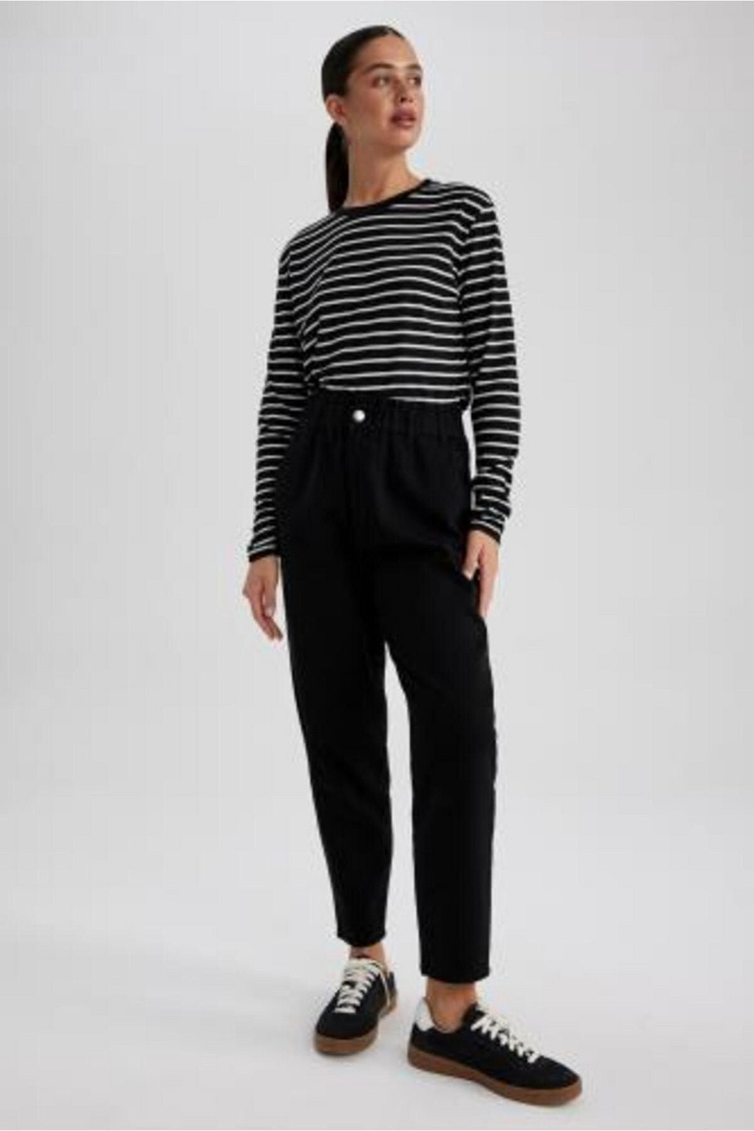 DEFACTO Baggy Gabardine 100% Cotton Pants