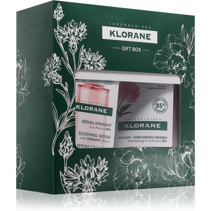 Klorane Peony Bio darčeková sada (na vlasy )