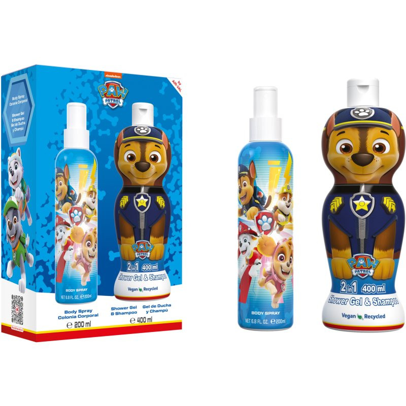 Nickelodeon Paw Patrol Body and Hair darčeková sada (pre deti)