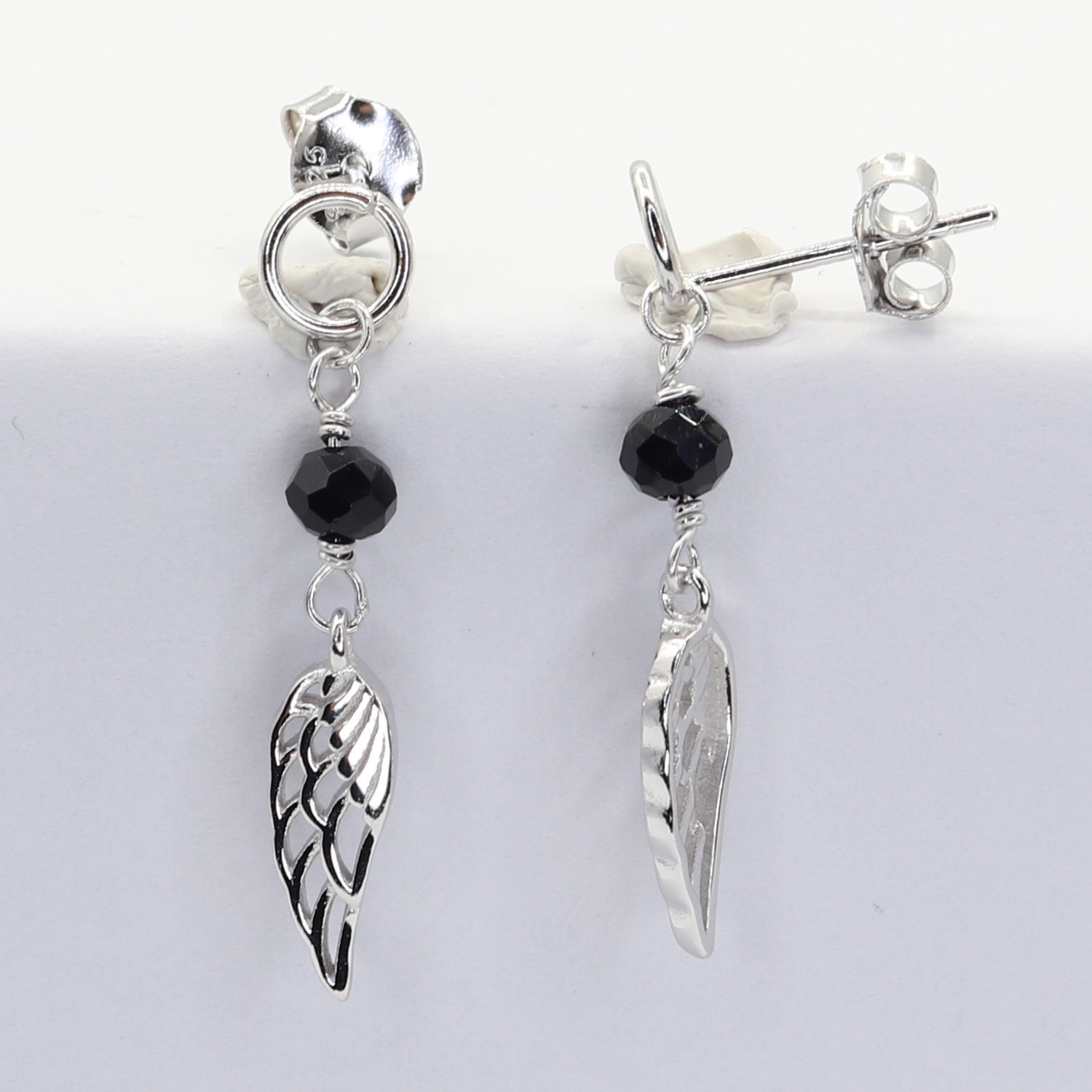 Strieborné náušnice 111128