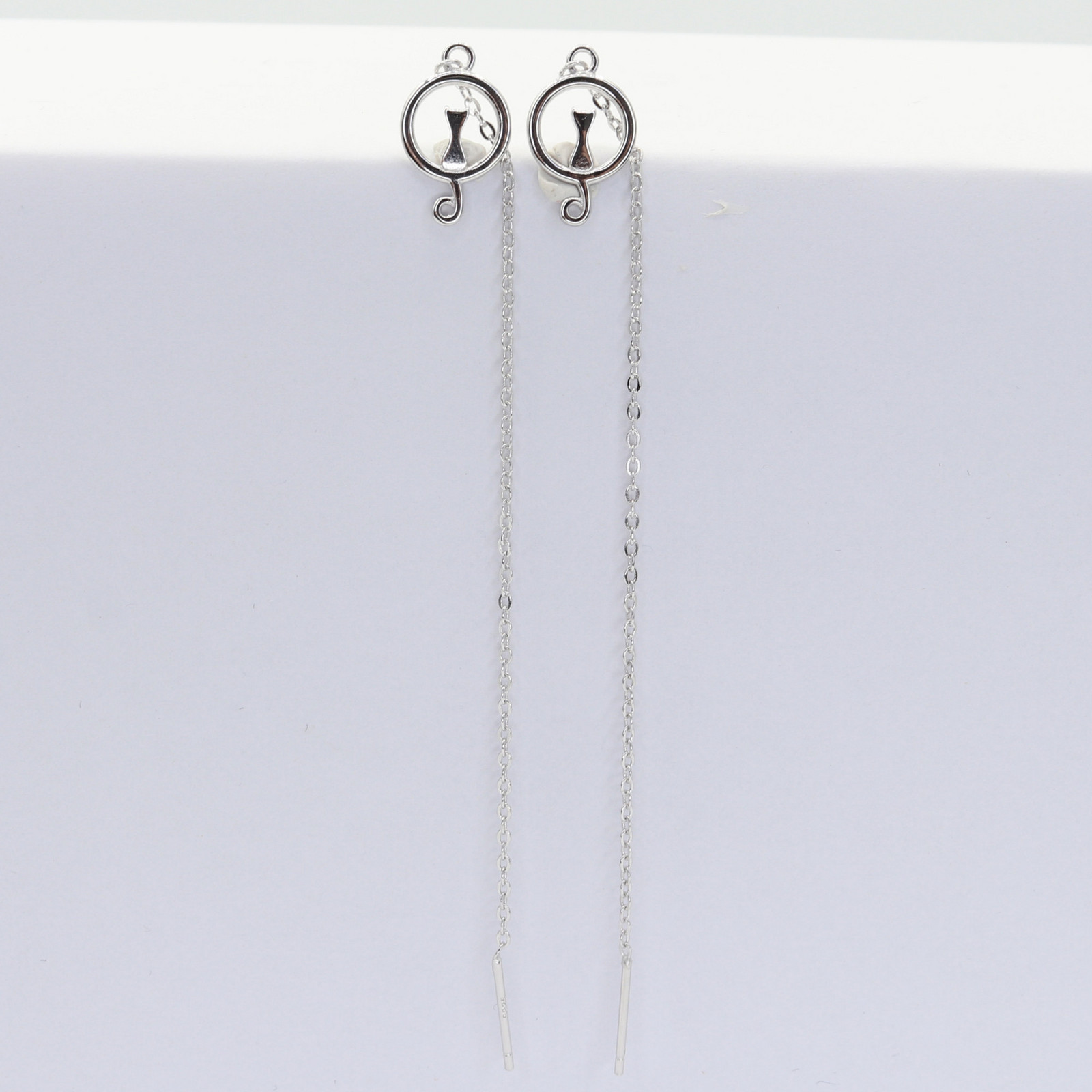 Strieborné náušnice 111152