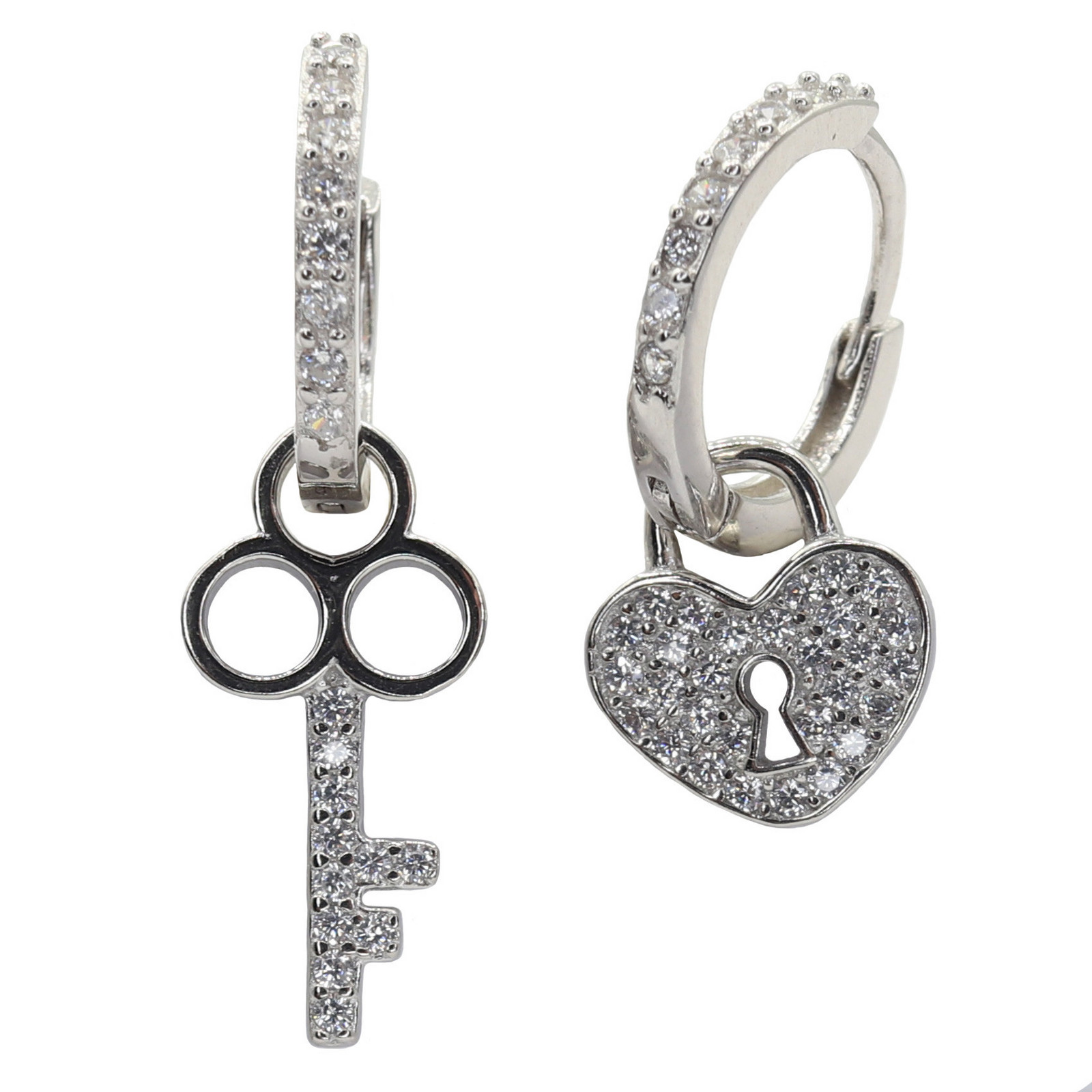 Strieborné náušnice 111155