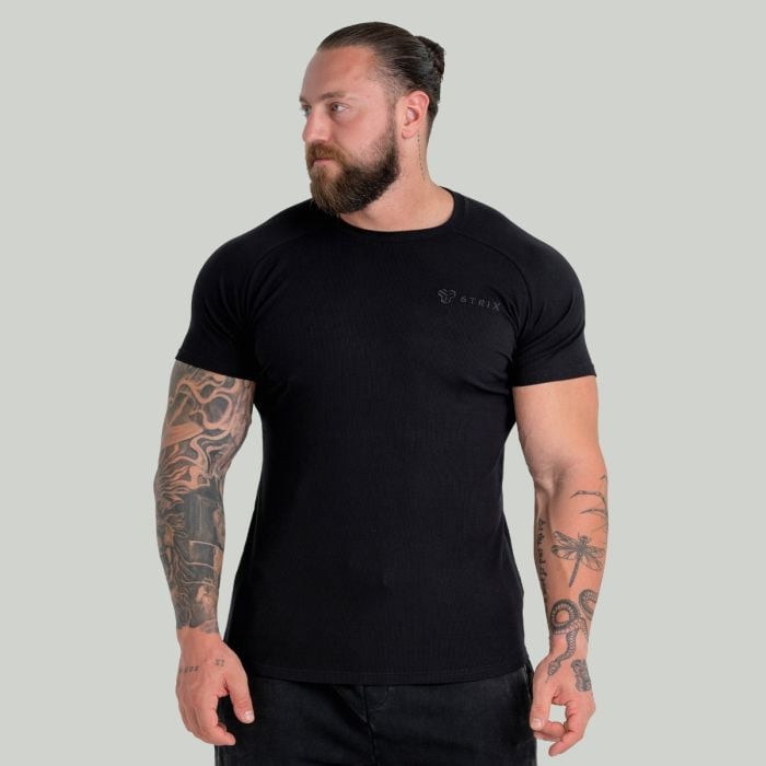 STRIX Tričko Ribbed Black  S