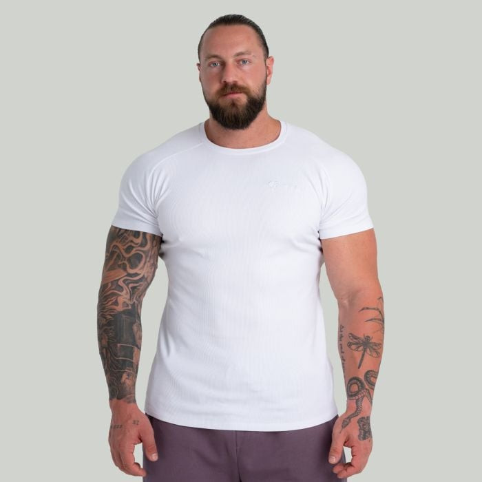 STRIX Tričko Ribbed White  S