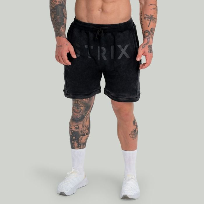 STRIX Šortky Washed Black  S