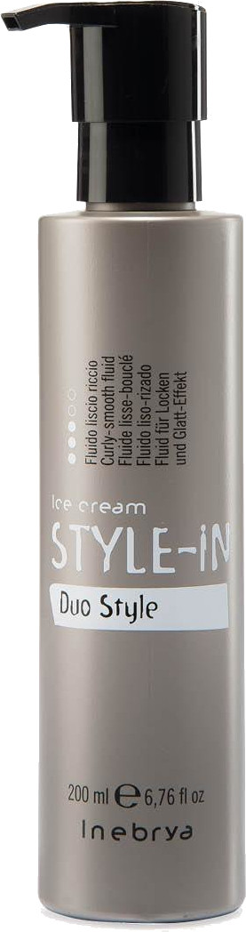 Inebrya Dvojfázové sérum pre kučeravé vlasy Ice Cream Style-In (Duo Style) 200 ml