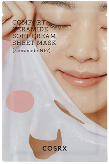 COSRX Krémová plátienková maska Comfort Ceramide (Soft Cream Sheet Mask) 26 ml