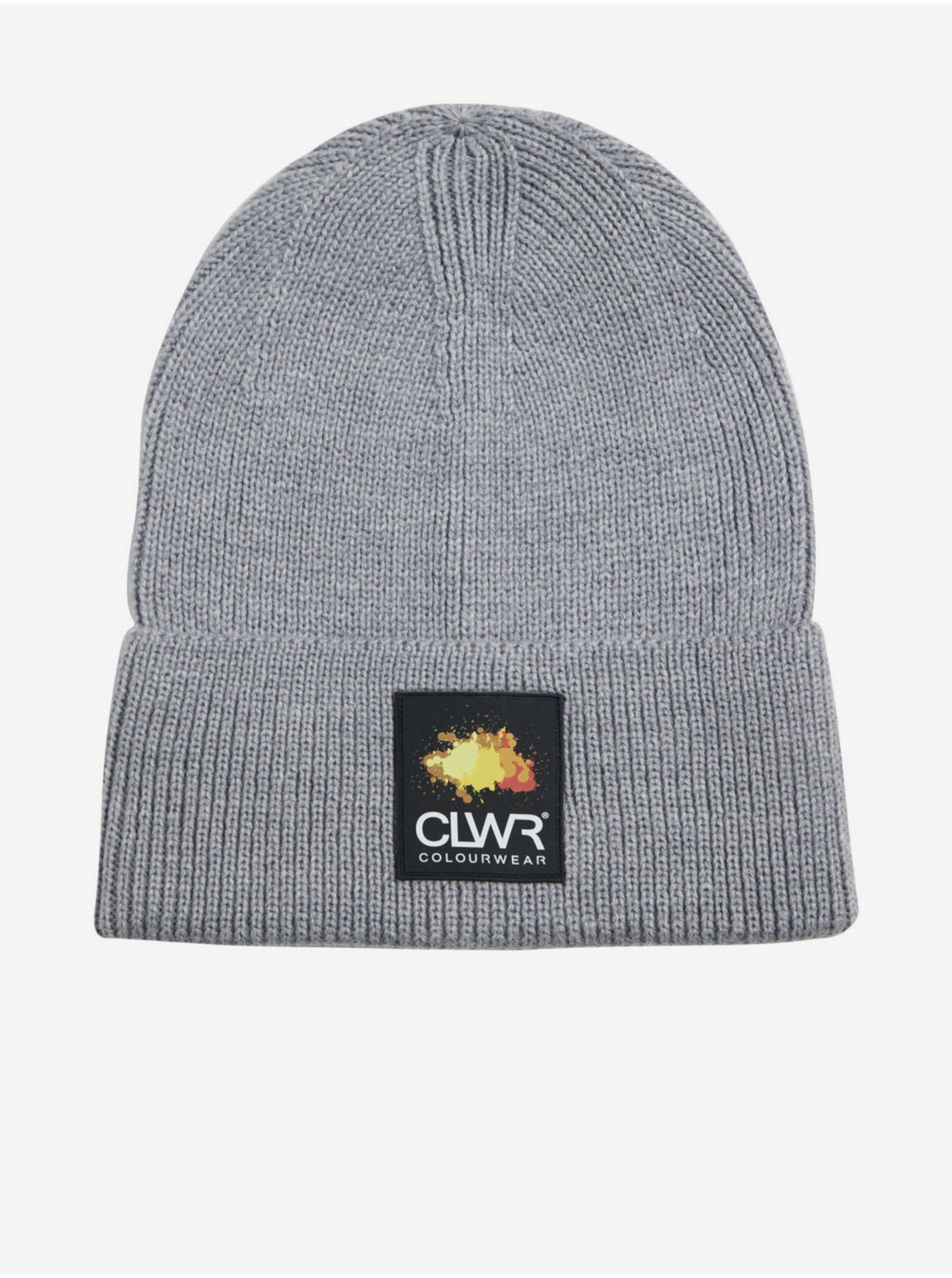 Unisex Kulich Colourwear Badge Beanie Large Sivý