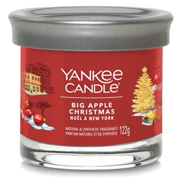 YANKEE CANDLE Signature Big Apple Vianočný tumbler malý 122 g