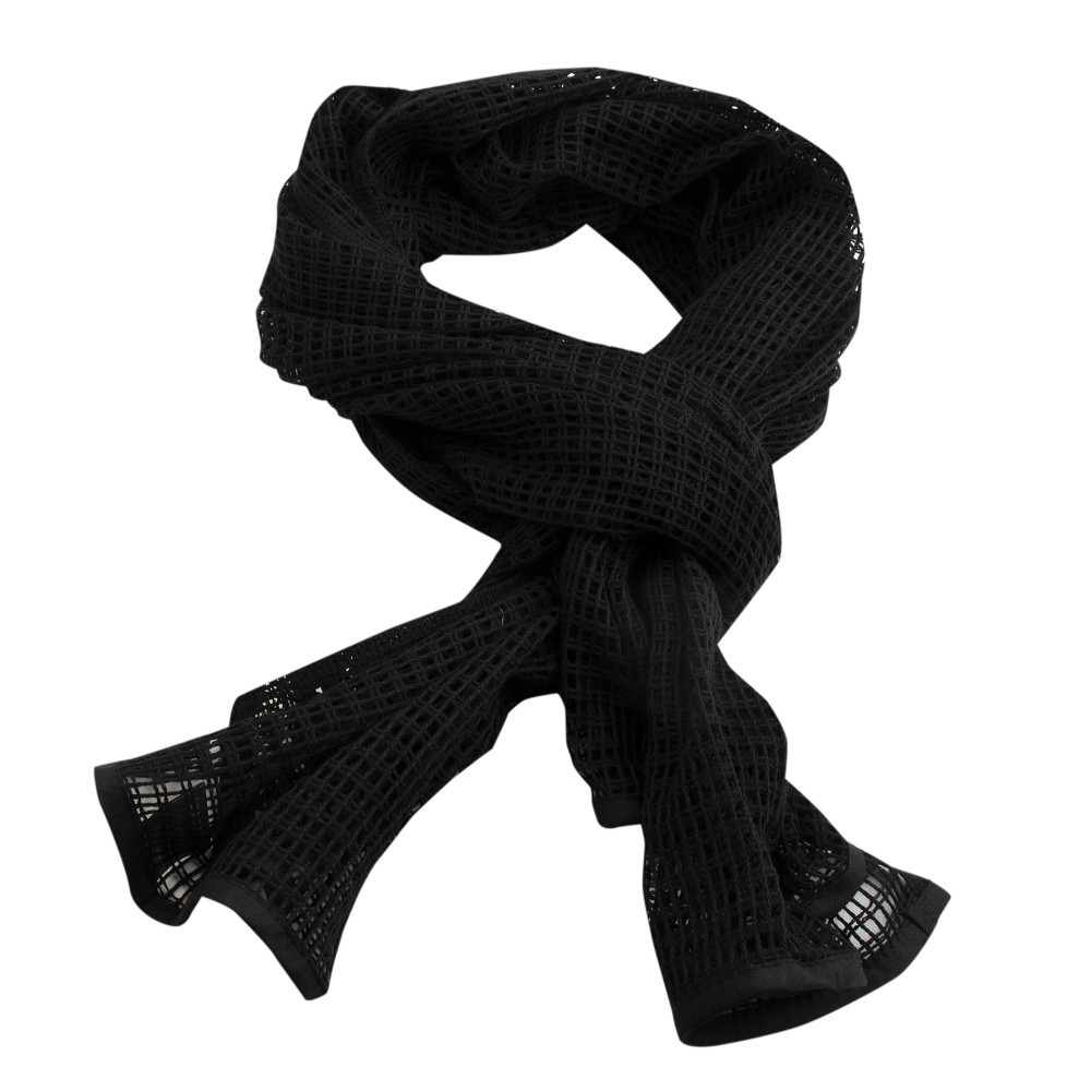 Maskovací šál Petreq Baracuda - čierna