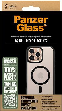 PanzerGlass Kryt Apple iPhone 16 Pro Max Hardcase MagSafe čierny