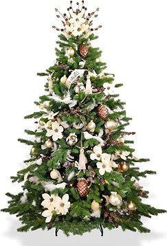 LAALU Ozdobený stromček ELEGANCIA PRÍRODY 240 cm, 136 ks ozdôb a dekorácií