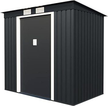 IWHome Domček záhradný ZEUS 2A 2,43 m2, antracit 176 × 201 × 121 cm