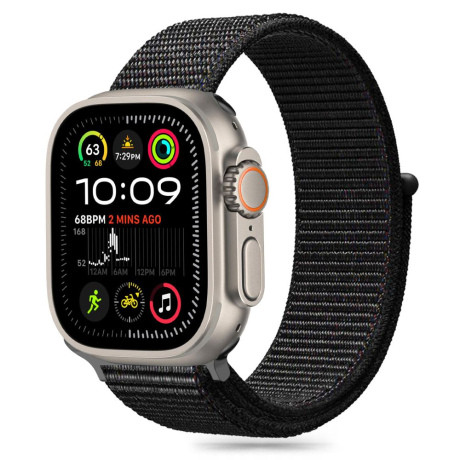 Tech-Protect Nylon remienok na Apple Watch 40/41/42mm, black