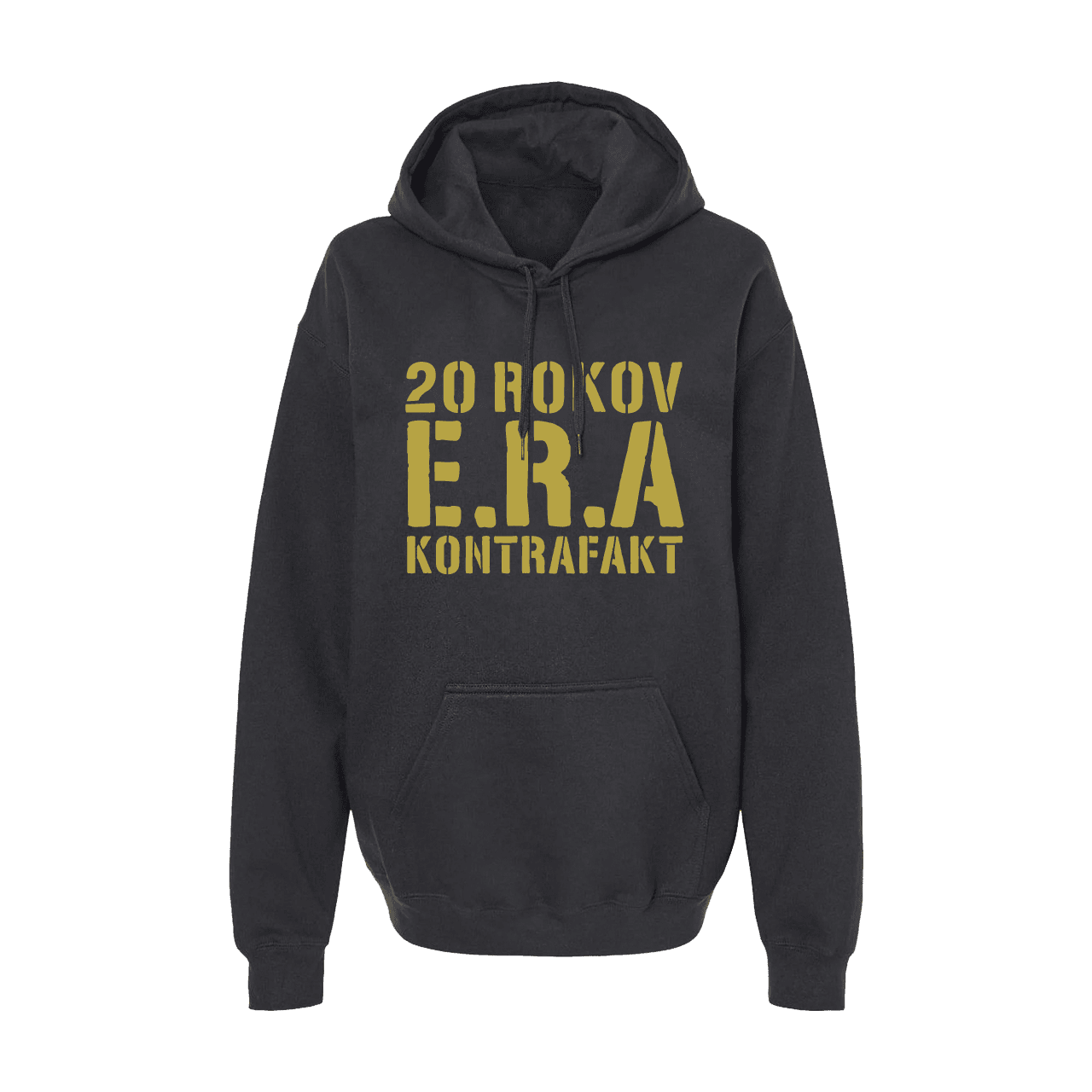 Kontrafakt mikina 20 Rokov E.R.A. Čierna S