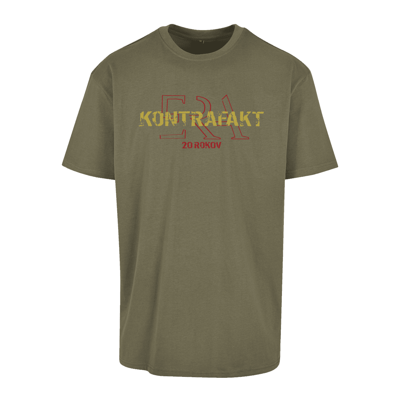 Kontrafakt tričko E.R.A. 20th Anniversary Olivová S