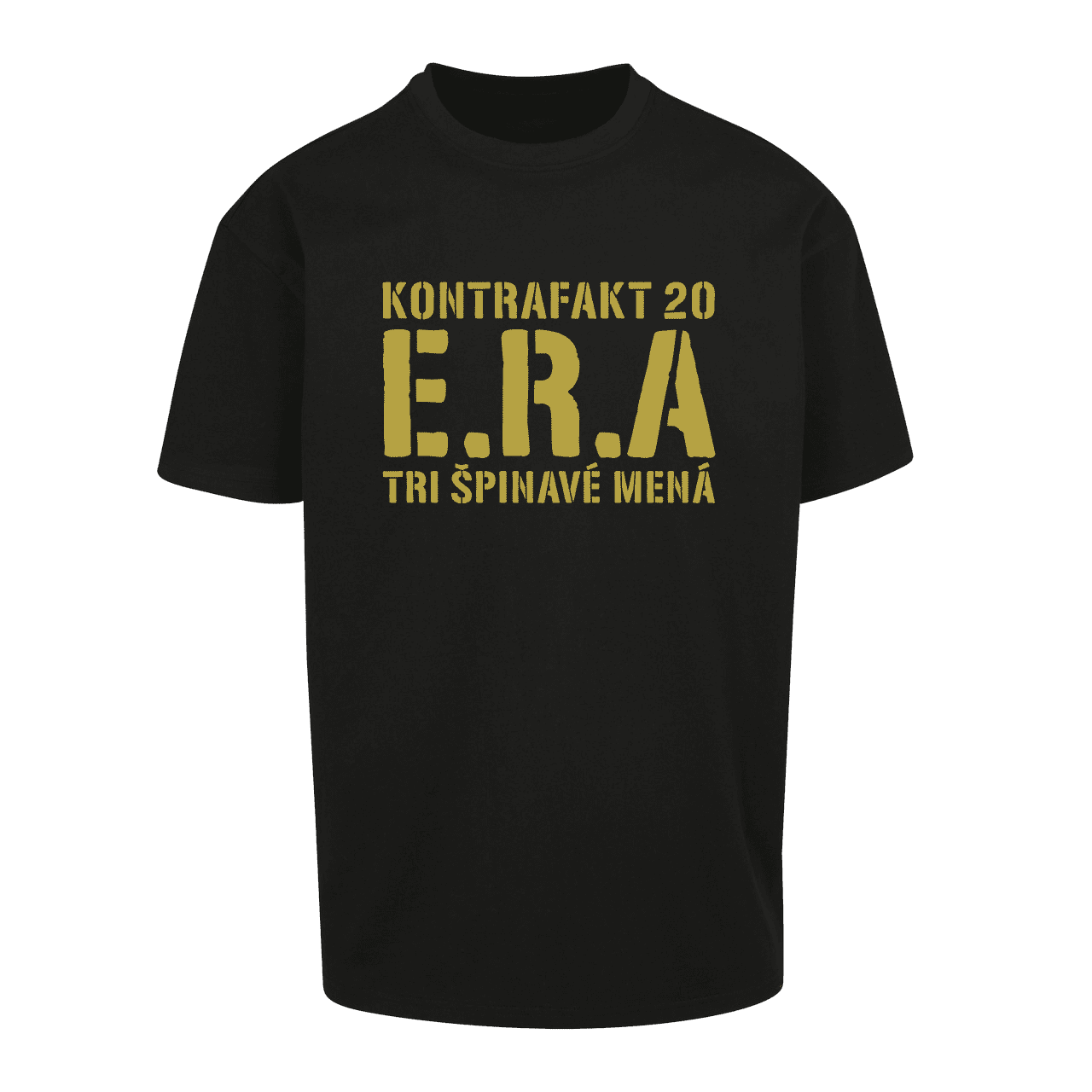 Kontrafakt tričko Tri Špinavé Mená Čierna S