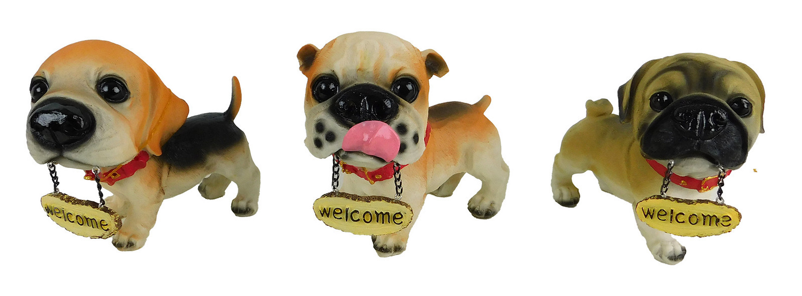 MAKRO - Soška pes 15cm rôzne dekory