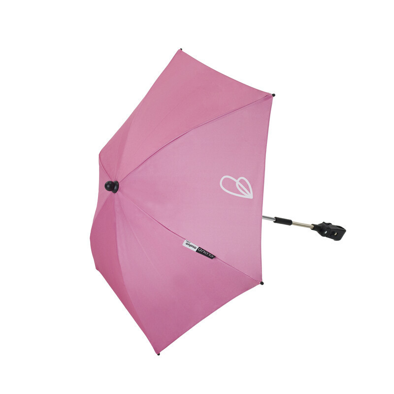 ASALVO - Slnečník na kočík UV 50+, pink