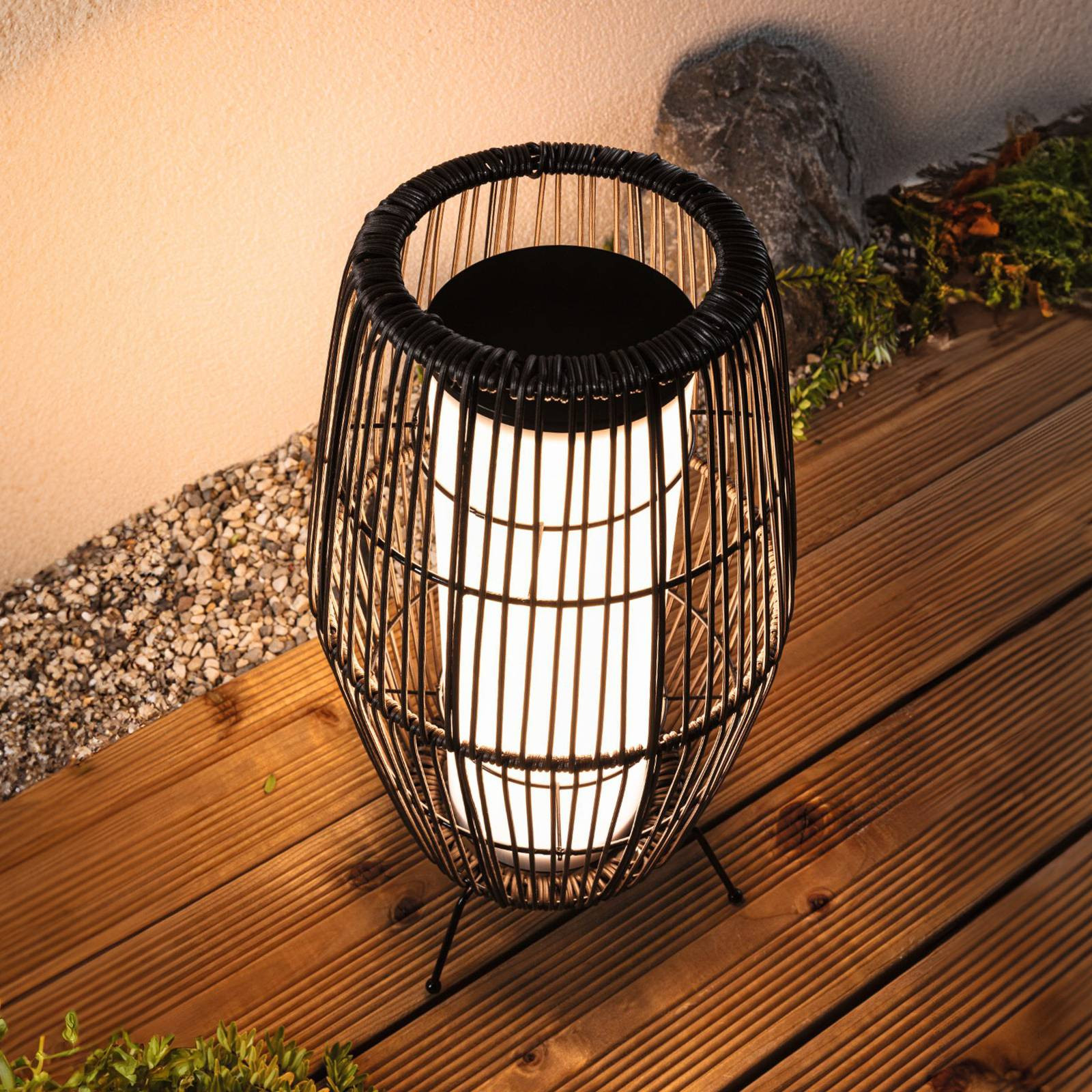 Paulmann Plug & Shine LED svetelný kôš RGBW, 40 cm, ZigBee