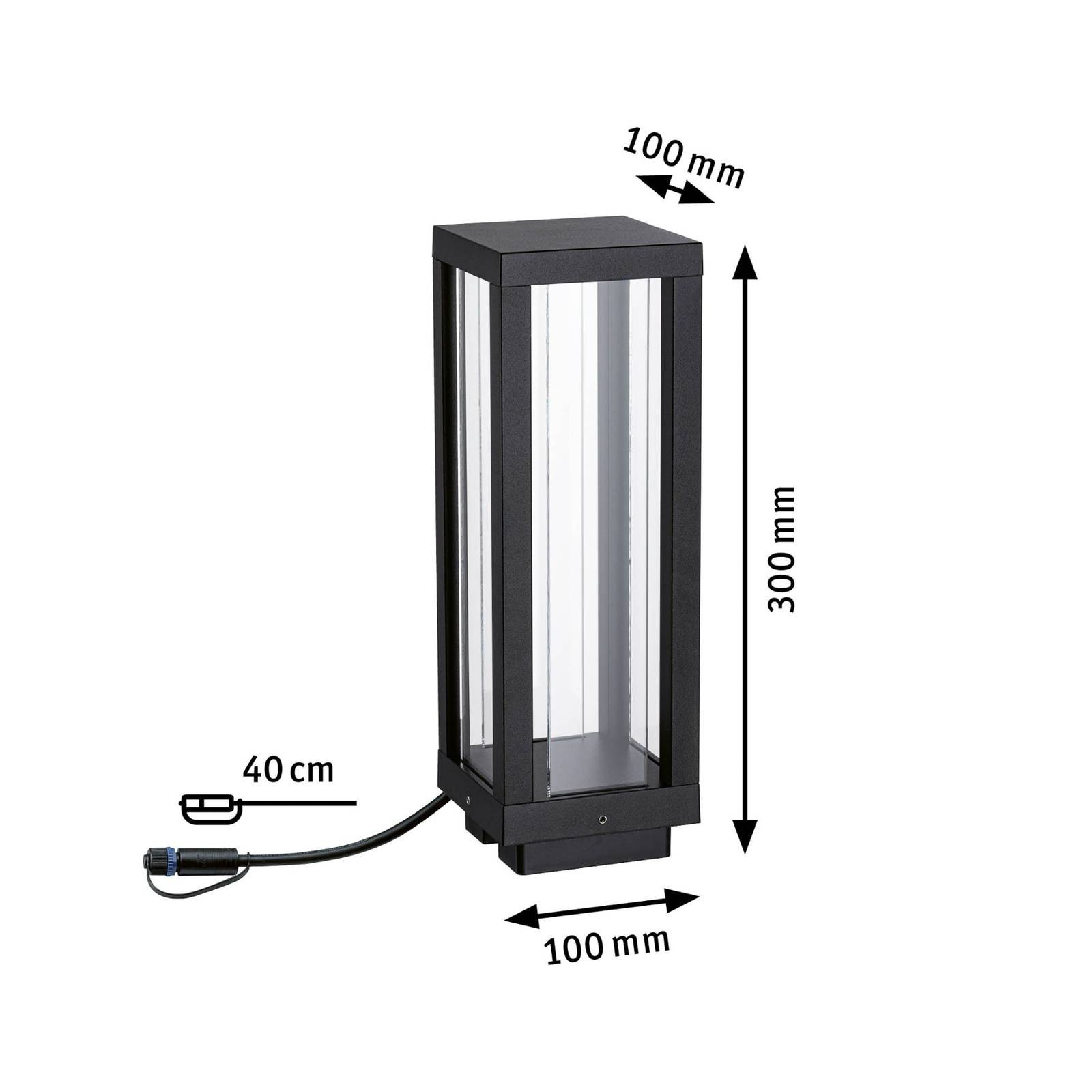 Paulmann Plug & Shine LED Classic Lantern RGBW základné svetlo