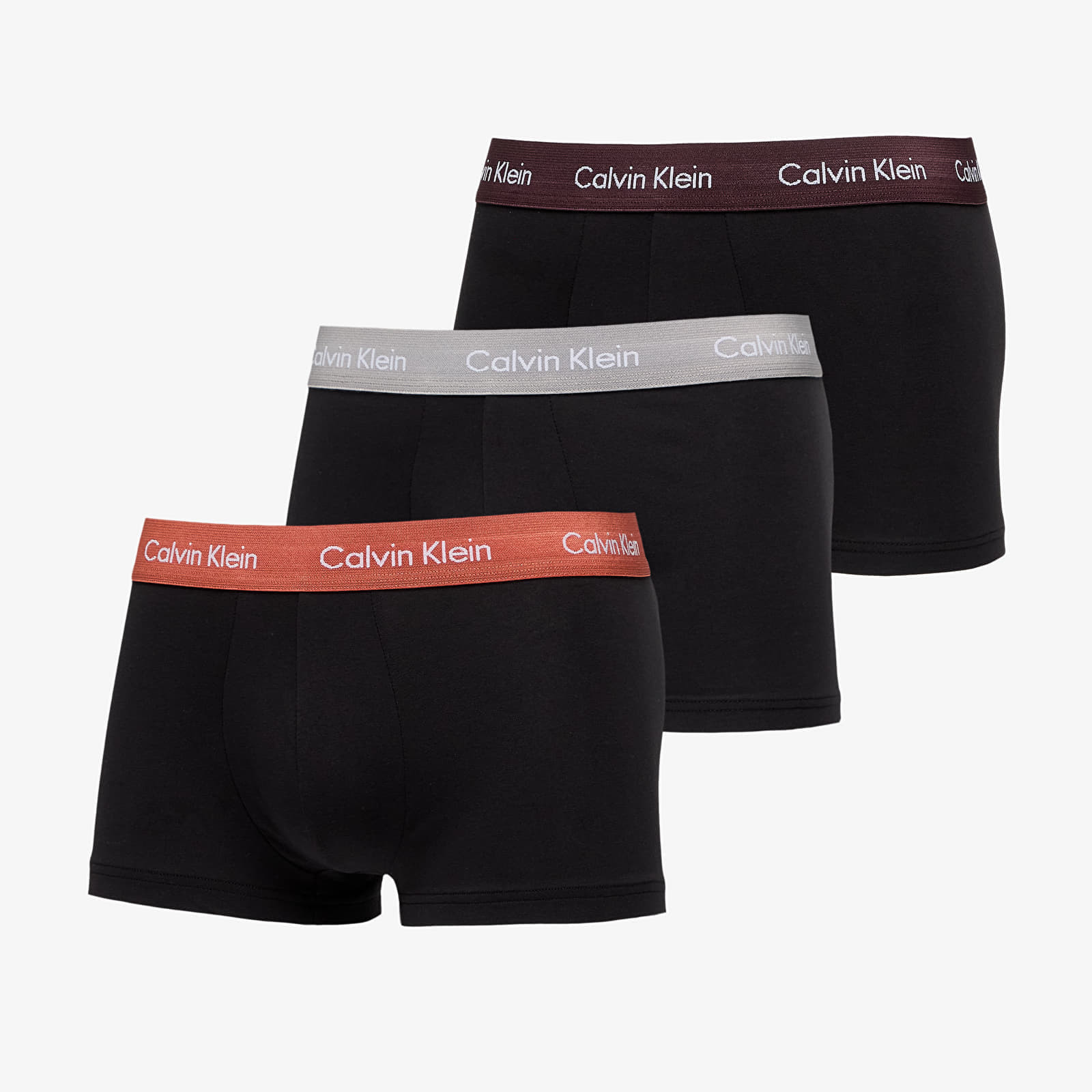 Calvin Klein Low Rise Trunk 3-Pack Black XL