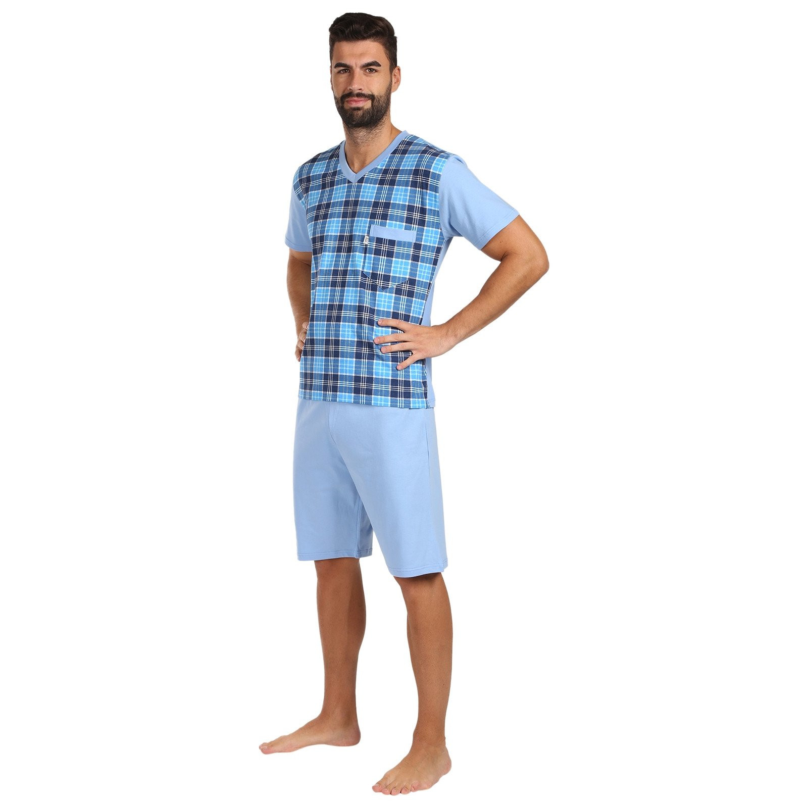 Men's pajamas Foltýn blue