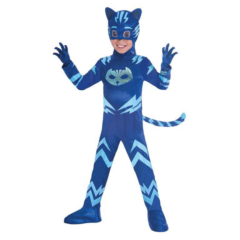 Detský kostým - PJ Masks Catboy Veľkosť - deti: M: 128 cm