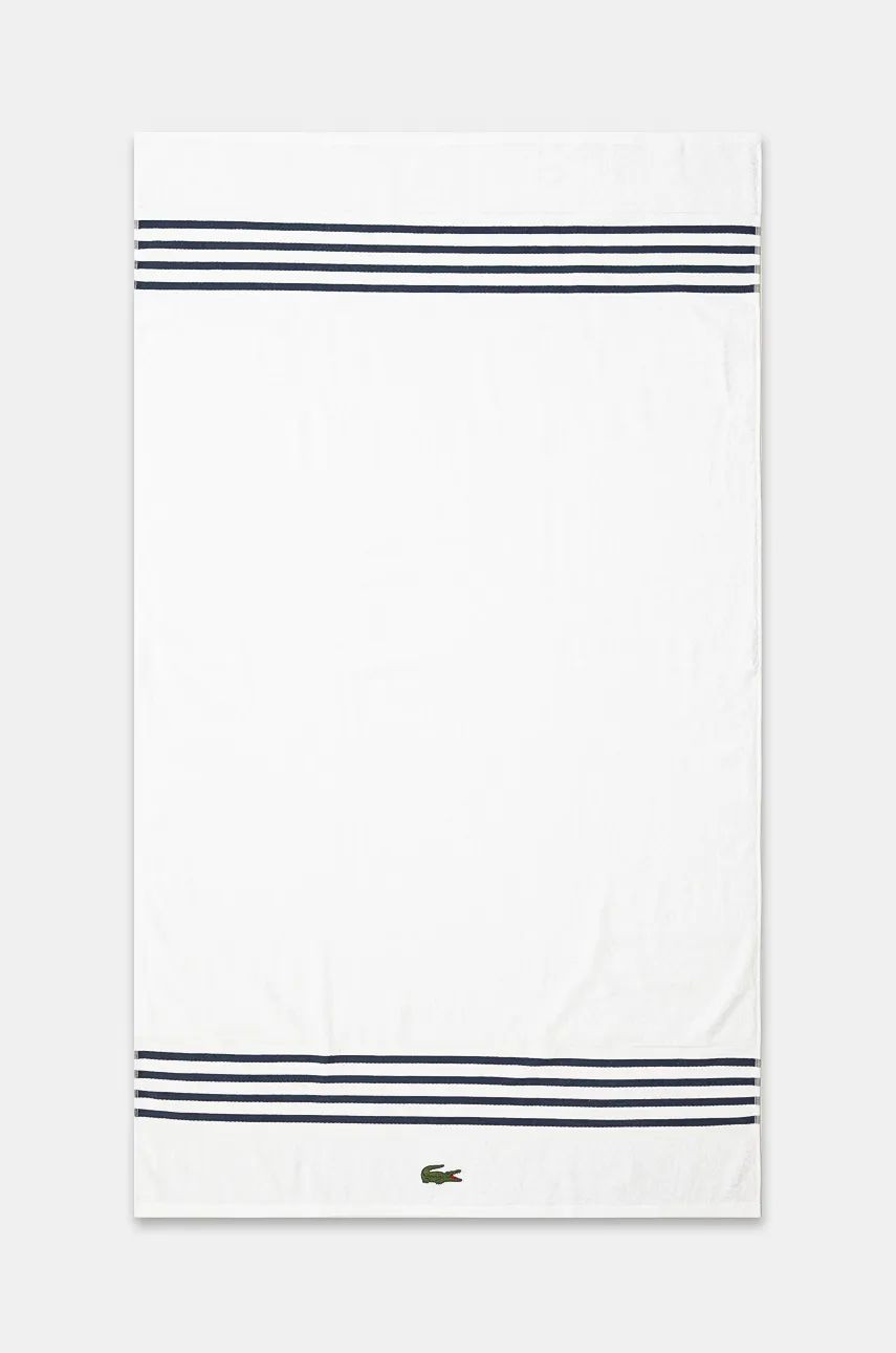 Bavlnený uterák Lacoste L Courtline Marine 70 x 140 cm