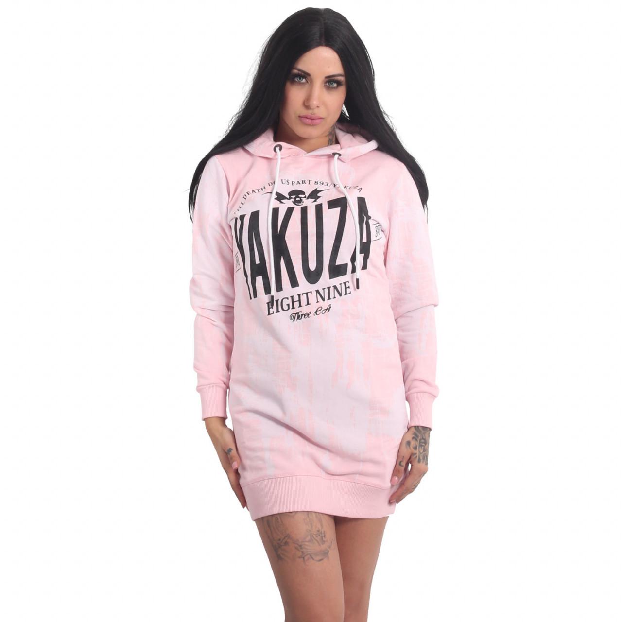 Šaty dámske Yakuza GKB - ružové, XS
