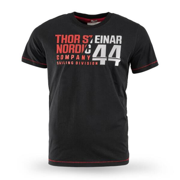 Tričko pánske Thor Steinar 44 - čierne-červené, 3XL