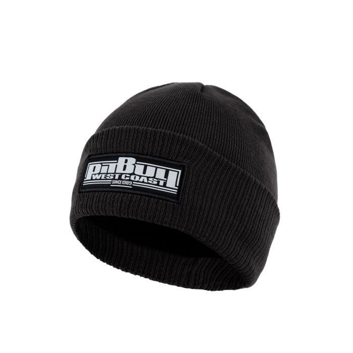 Čiapka zimná PitBull West Coast One Tone Boxing - čierna