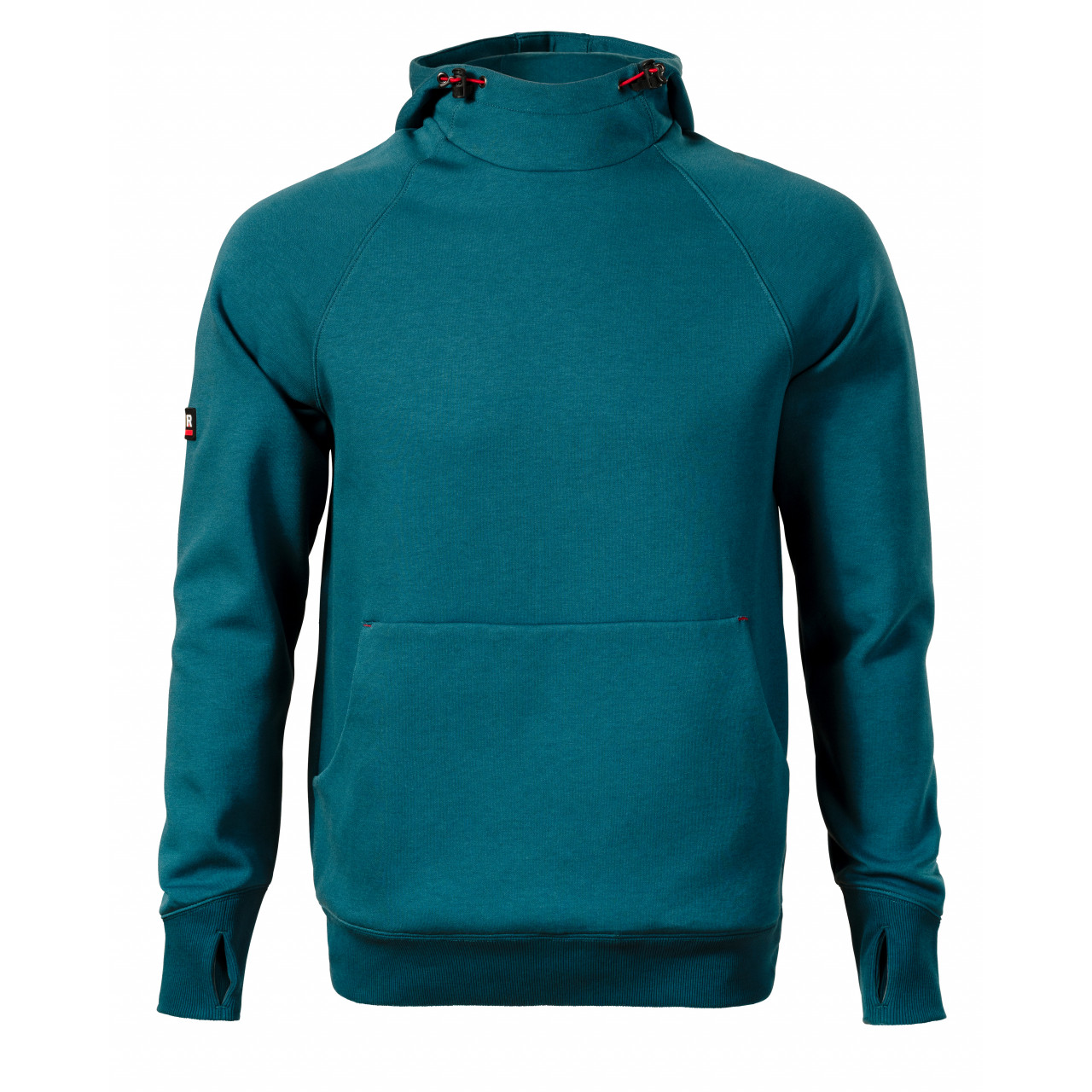 Mikina pánska Rimeck Vertex Hoodie - petrolejová, XL