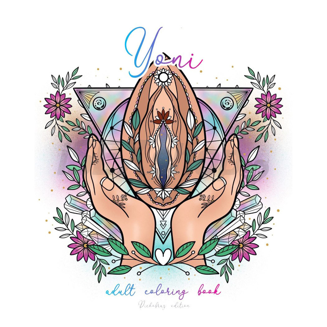 YONI Adult coloring book PichObraz edition omalovánky