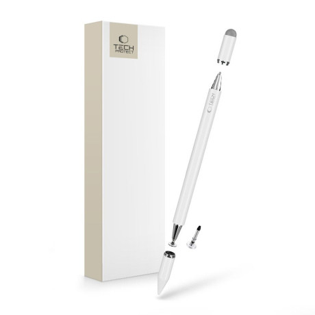 Tech-Protect USP200 Stylus pero na tablet, biele