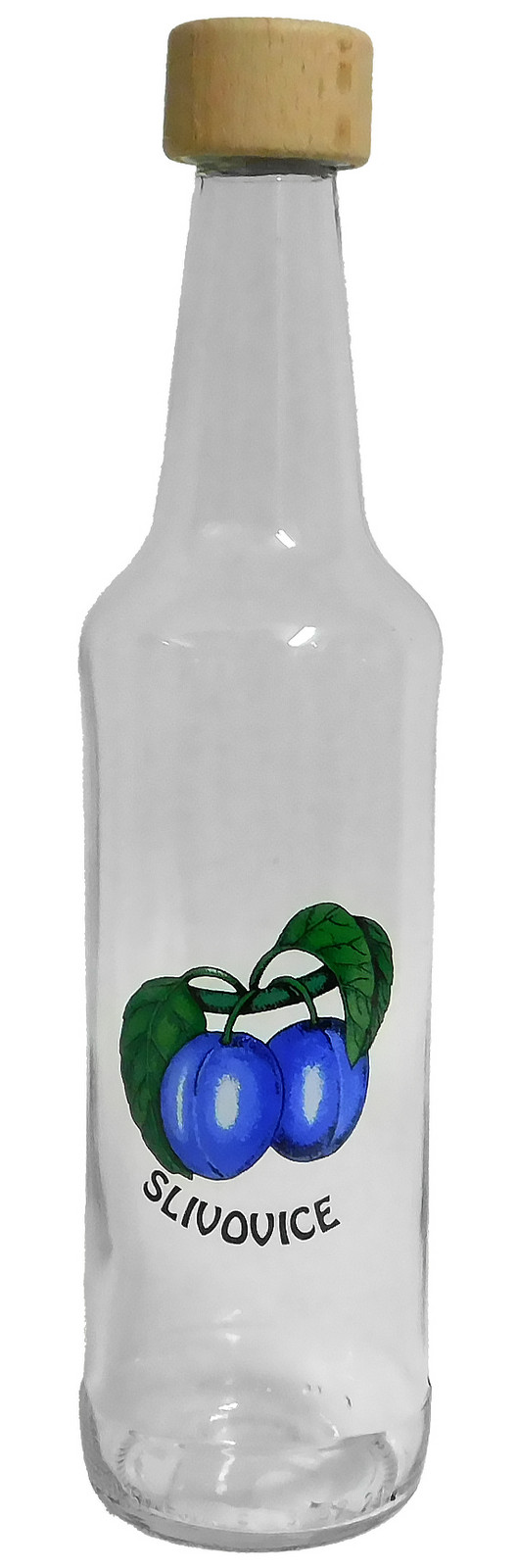 MAKRO - Fľaša Geradehals 0,5l rôzne dekory