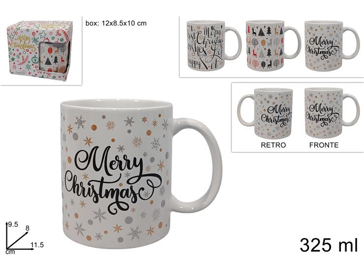 MAKRO - Hrnček vianočny 352ml rôzne dekory