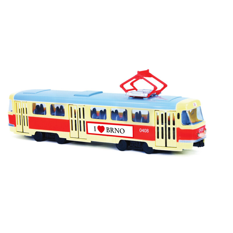 RAPPA - Električka ktorá hlási zastávky česky 28 cm BRNO