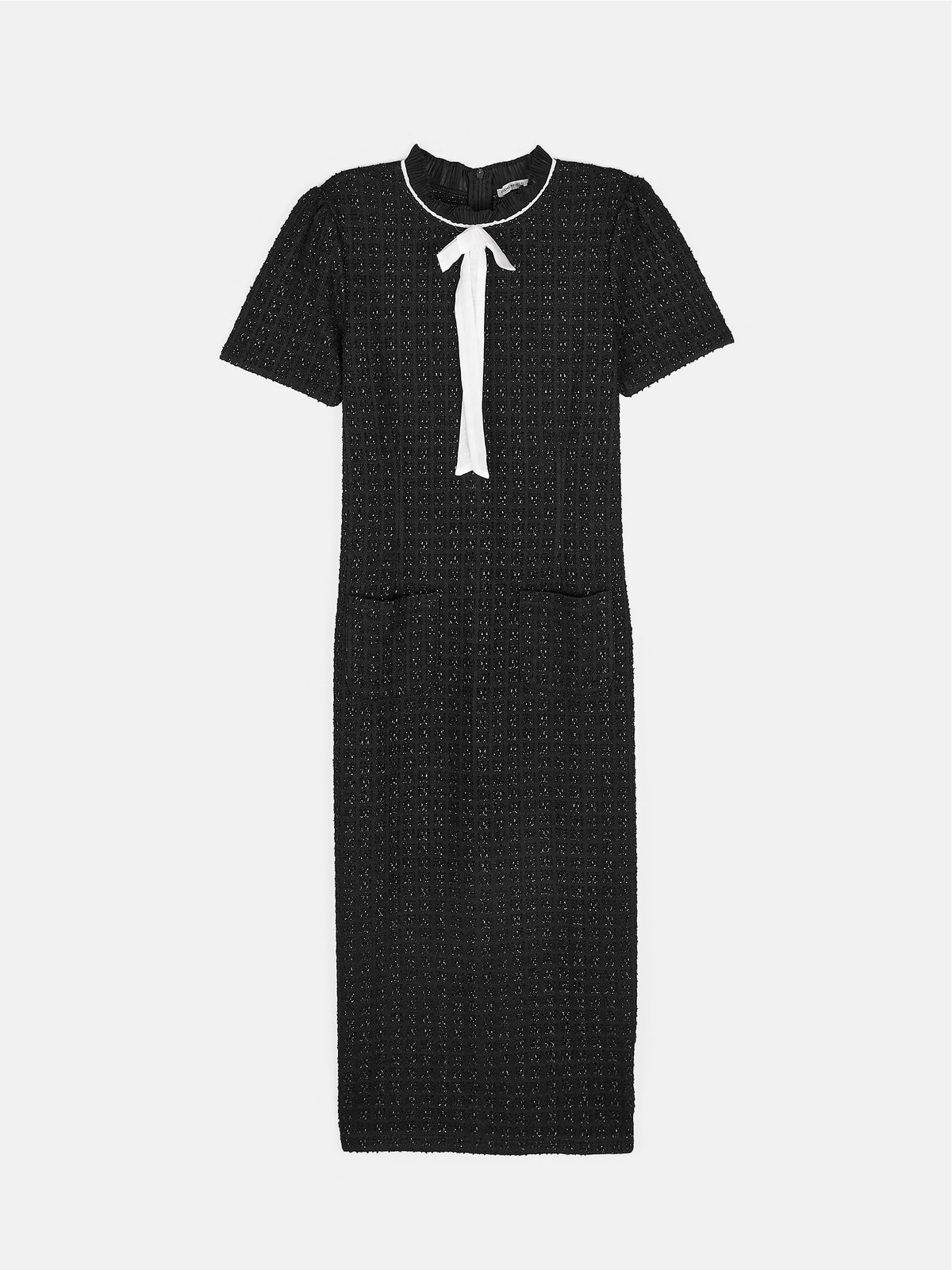 GATE Buklé šaty s mašľou