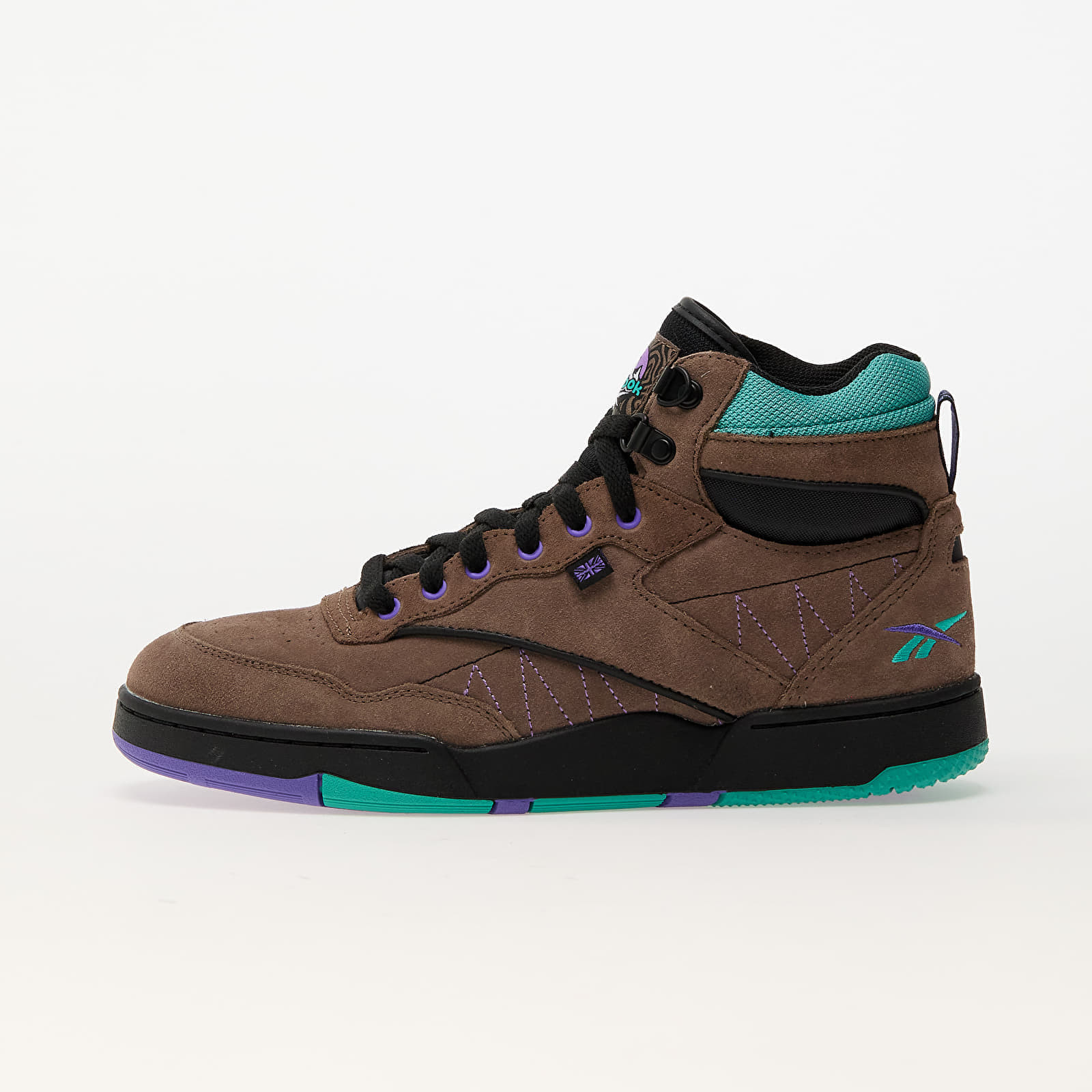 Tenisky Reebok Bb 4000 Ii Mid Brown/ Black/ Unleashed Green EUR 40.5